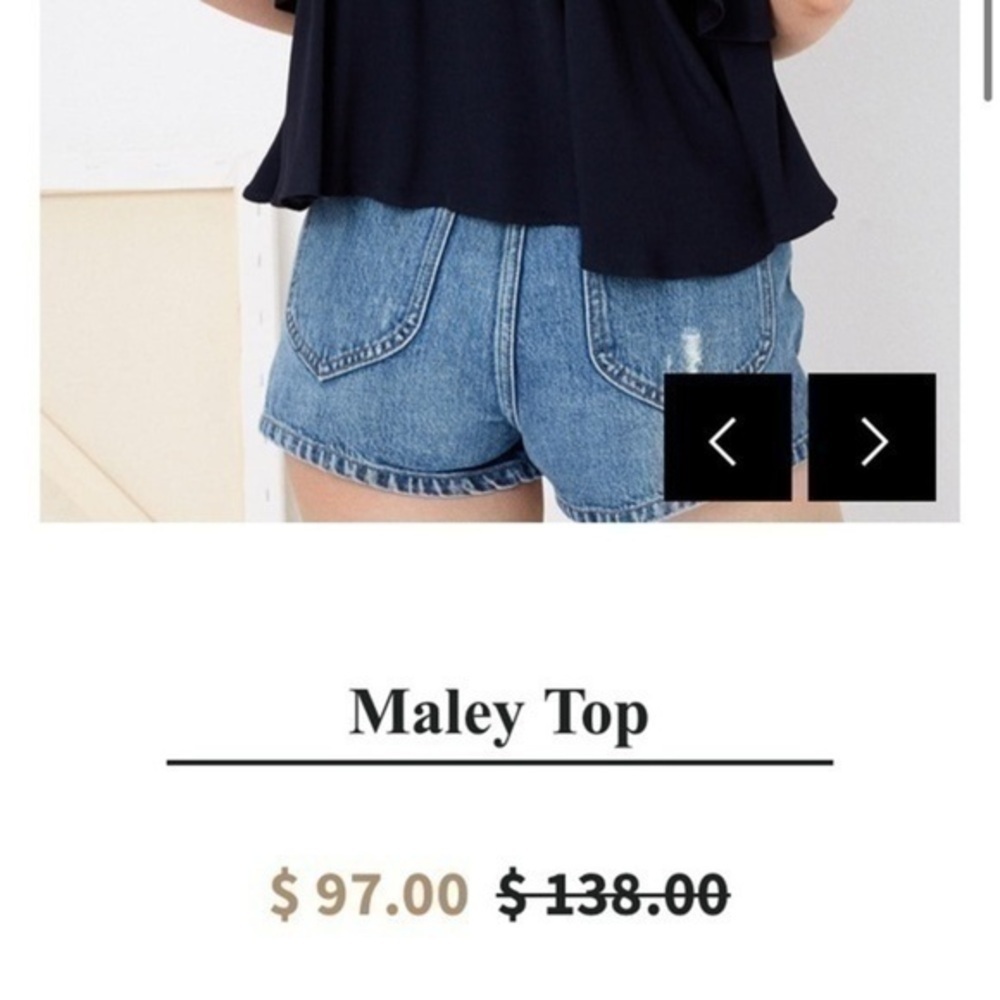 Tularosa X Revolve Maley Tassel Cold Shoulder Top​ - Picture 10 of 10